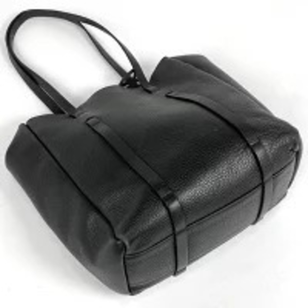 Balenciaga Black Tote Bag Leather Black
